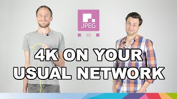 JPEG XS - transport 4K on your usual network