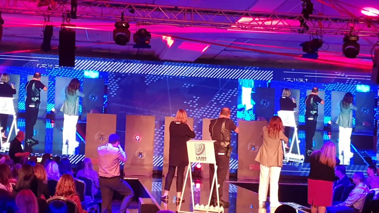 Theo Paphitis and Laser Clays Entertainment