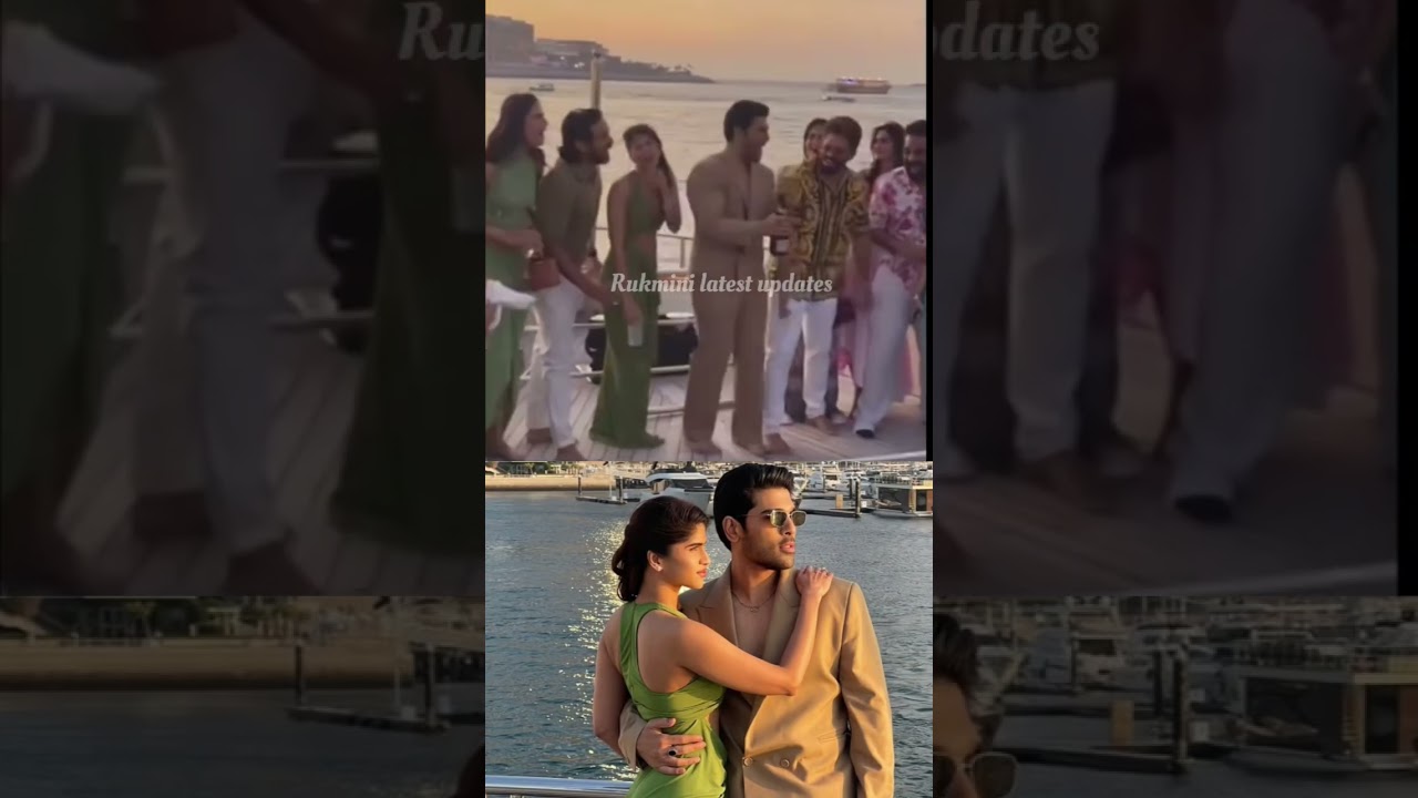 Аллу Сириш Предсвадебная съемка в Дубае 