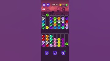 Ball Sort Master Level 405 #ballsortmaster #ballsortmastersolution #puzzlegame #gaming #games