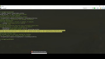 Install module (Admin Toolbar)  drupal 9 avec compser