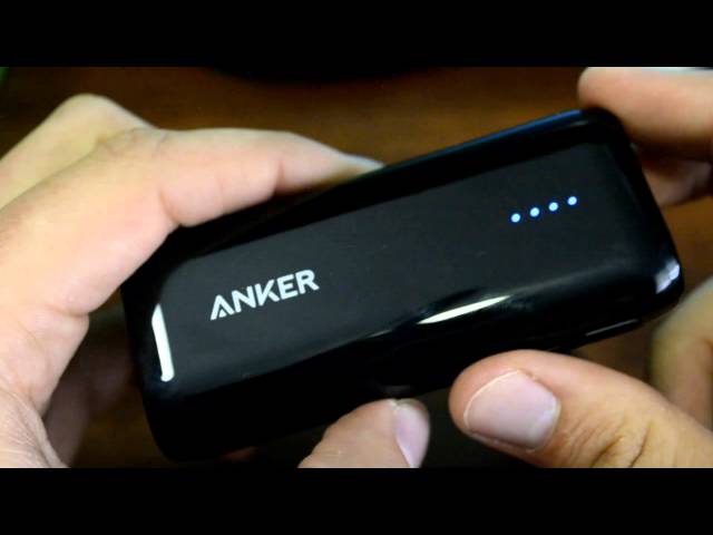 Anker Astro E1 5200mAh Ultra Compact Portable Charger External Battery Power Bank