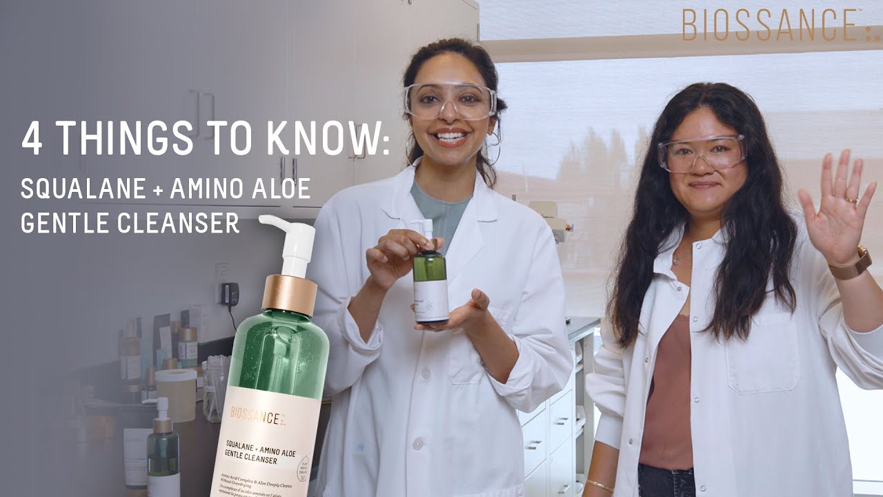 Squalane + Amino Aloe Gentle Cleanser - Biossance