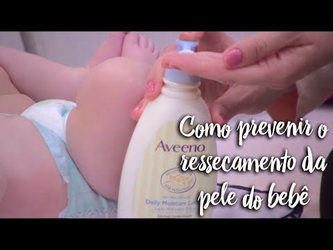 Vídeo: Cuidando Da Pele Seca: Dicas Para Mamãe E Bebê