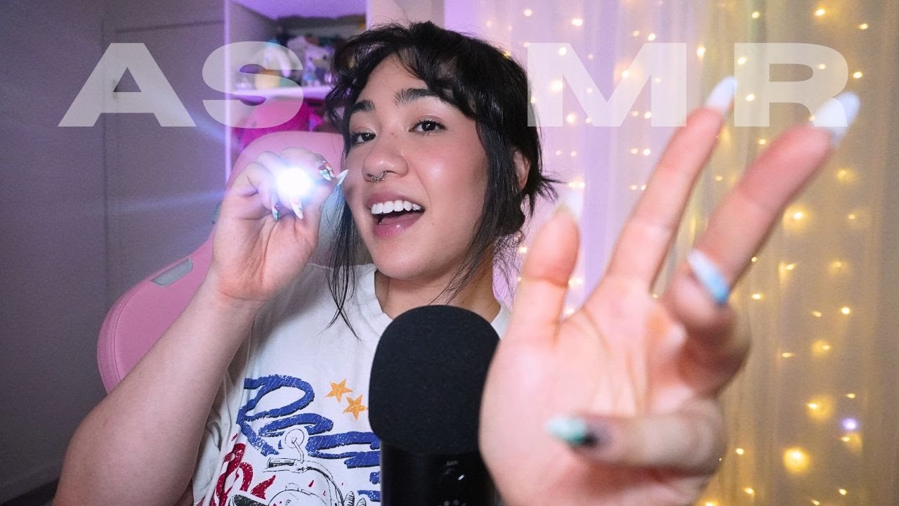 ASMR Follow My Instructions (but you can close your eyes halfway)