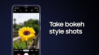 Galaxy A50 | How to take bokeh style shot | Samsung screenshot 5