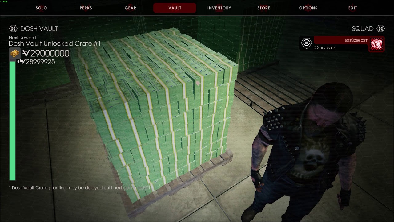 Killing Floor 2 What Happens When You Visit The Vault Tab After