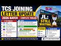 TCS Joining Letter Update – 2026 Batch | Offer Letter | Joining Readiness Survey | Complete Timeline