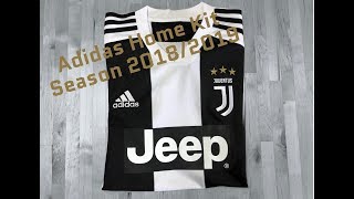 Adidas Juventus Turin Replica Jersey ‘Home Kit Season 2018/19’ | UNPACKING | sports fashion | 4K