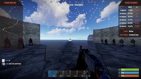 BigOP ak spray warm up Shitter to Certified Chad - Rust