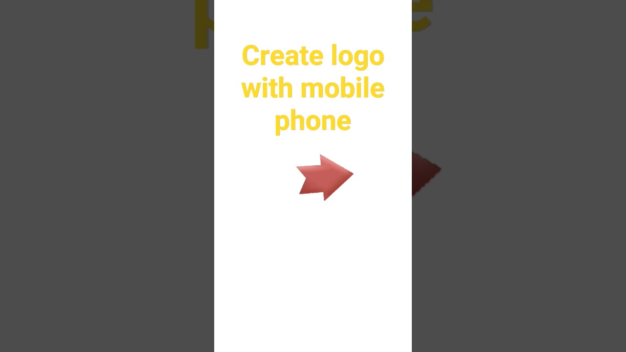 Create cafe logo with mobile phone 