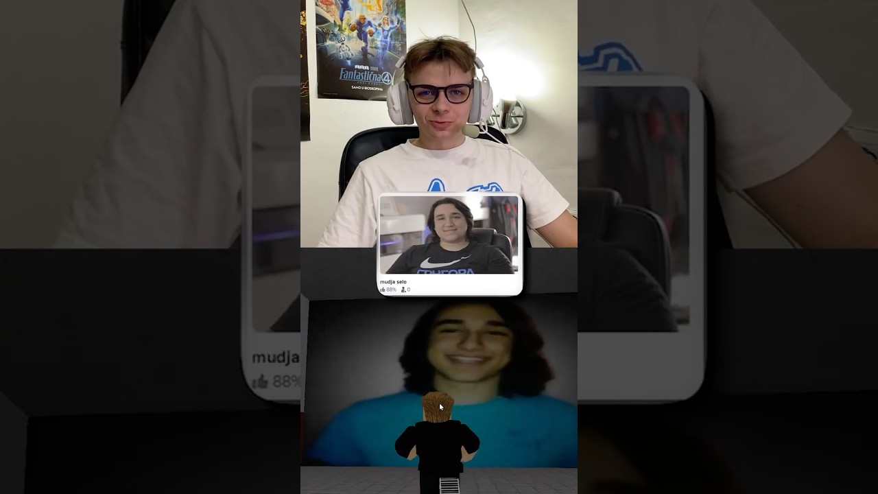 Mudja Ima Igricu u Robloxu...
