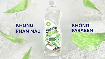 Sunlight Thiên Nhiên, An Toàn Kể Cả Cho Chén Đĩa Trẻ Em