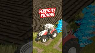 How to: Plow a PERFECT Field #farmingsimulator25 #fs25 #plowing #tutorial #guide