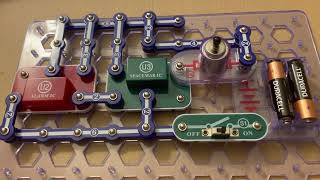 Snap Circuits Extreme Project #60: Space War Flicker Motor
