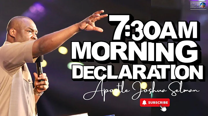 Start Your Day Right: Command Your Morning with Powerful Prayers! | Apostle Joshua Selman