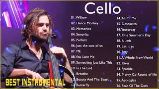 Top 40 Cello Covers of Popular Songs 2021 🍀  Best Instrumental Cello Covers Songs All Time 2021