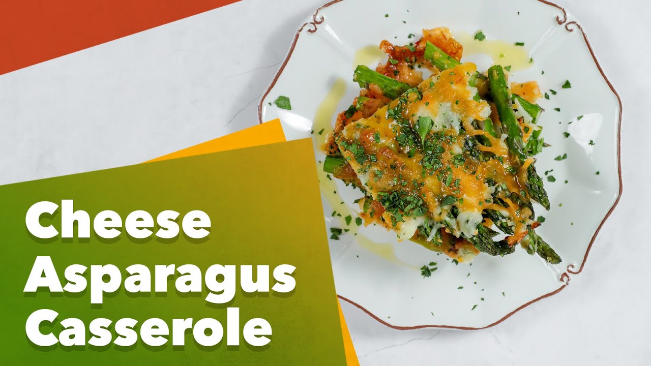 Keto Cheese Asparagus Casserole Recipe YouTube
