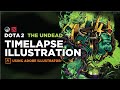 Dota 2 Timelapse Vector Illustration