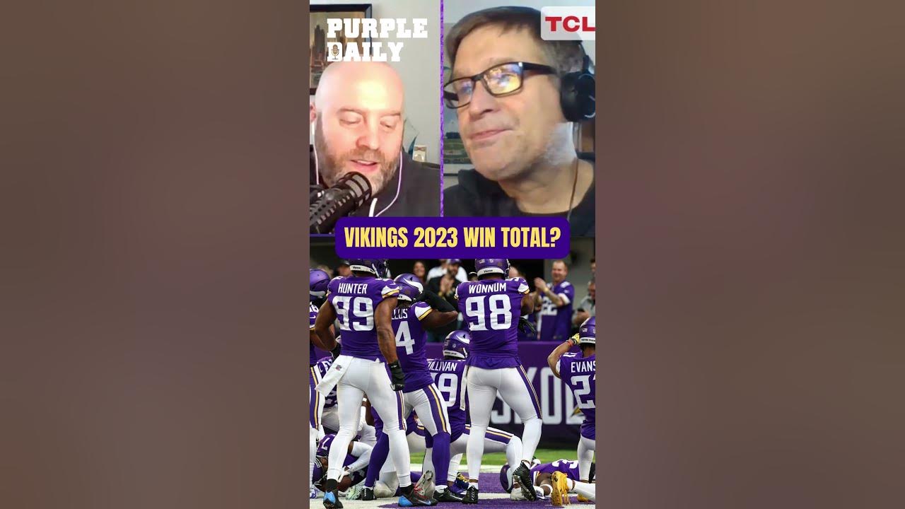NEVER too early for Minnesota Vikings win/loss totals! shorts YouTube