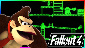 FALLOUT 4 Secrets & Easter Eggs: Donkey Kong "Red Menace"