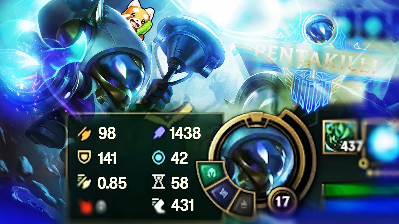 My 1400 AP Veigar holds the enemy team hostage IN FOUNTAIN