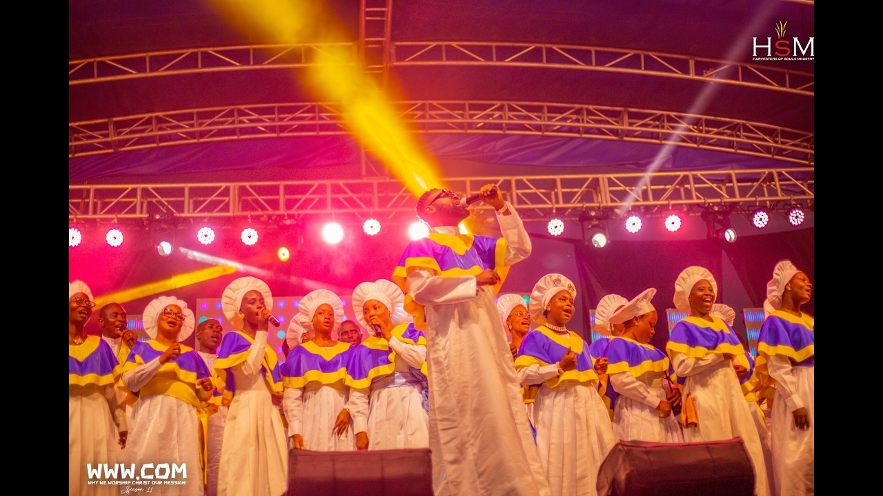 APEX CHOIR MINISTRATION AT  WHY WE WORSHIP CHRIST OUR MESSIAH (WWW.COM SEASON 11)