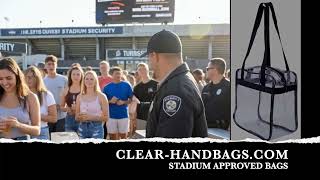 Stadium Security Check With a Clear Bag | Fast Entry Approved Bag Size