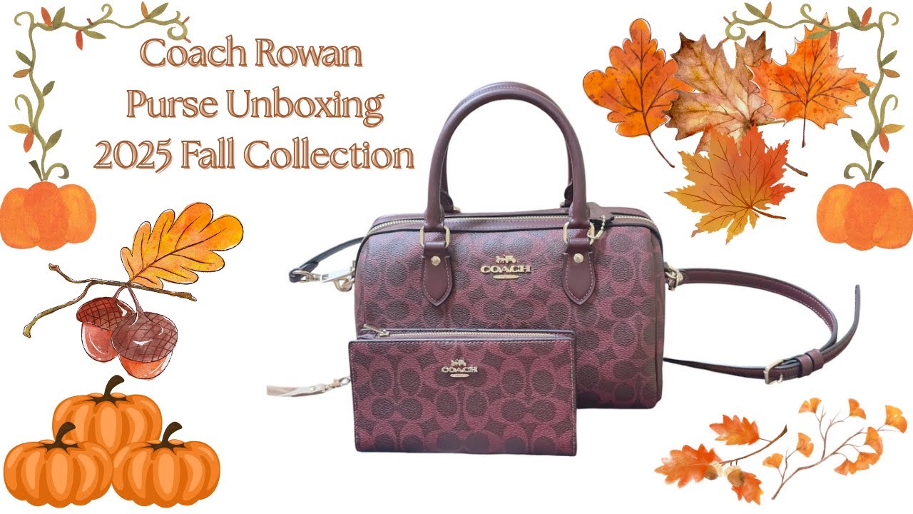 Coach Purse Fall 2025 Collection- Sold Out Color 
