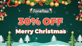 Grab a 30% Discount on FonePaws Data Recovery and Multimedia Software. Start today!