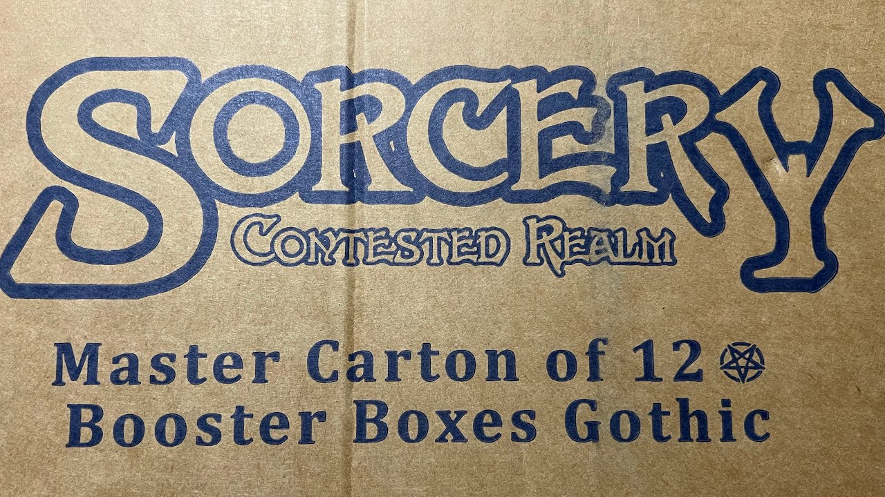 Sorcery Contested Realm Gothic Master Case Opening 1 of 12