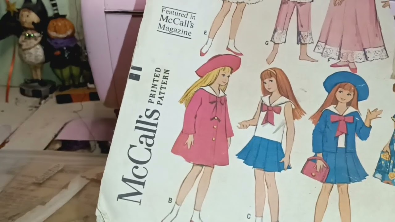 Recreating Barbie and Skipper pattern 