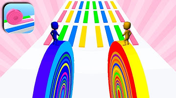 All Levels Layers Roll  Mobile Walkthrough Gameplay iOS,Android Game Colors Update New Level M6543GV