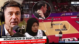 Pelatih Al pappers Sampai Buang Muka ! Smash Megawati Kembali Buat Komentator Korea Teriak