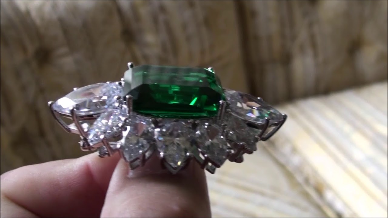 bulgari emerald ring