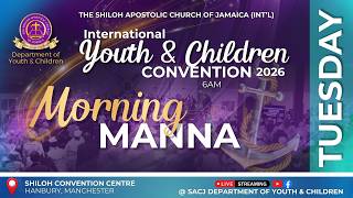 Morning Manna | Tuesday August 4, 2026 #IYCC26