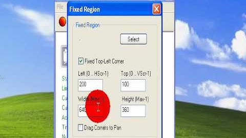 Camstudio Basics 2 - Make recording follow your cursor(autopan)