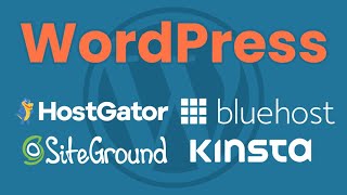 Best WordPress Hosting 2021: HostGator vs. Bluehost vs. SiteGround vs. Kinsta Comparison