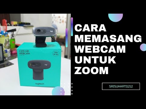 Cara Memasang Webcam pada Laptop atau Komputer untuk Zoom
