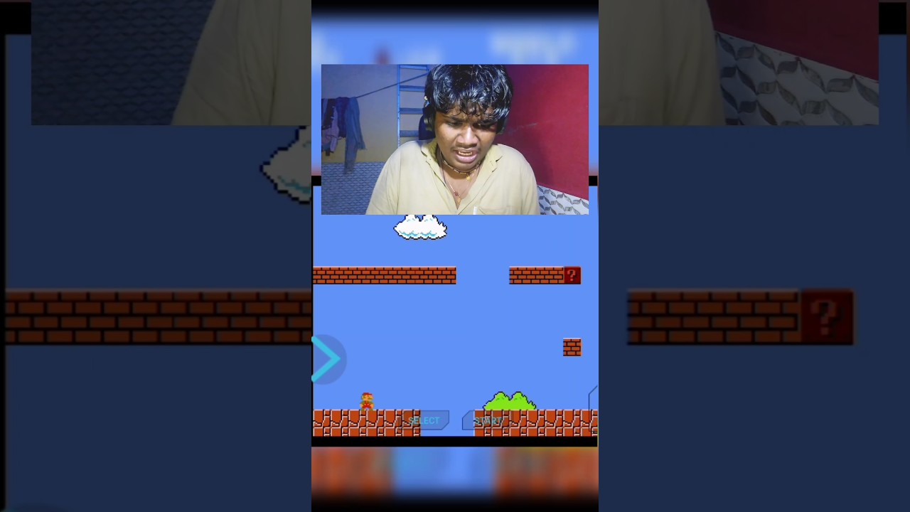 Hilarious movment in mario gameplay 🤣🫣