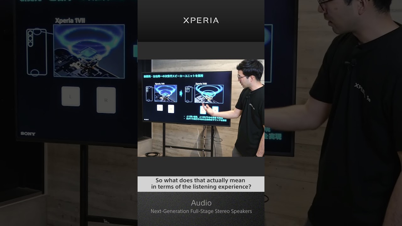 When #Xperia audio engineers rethink smartphone speakers from the ground up #Shorts🔊