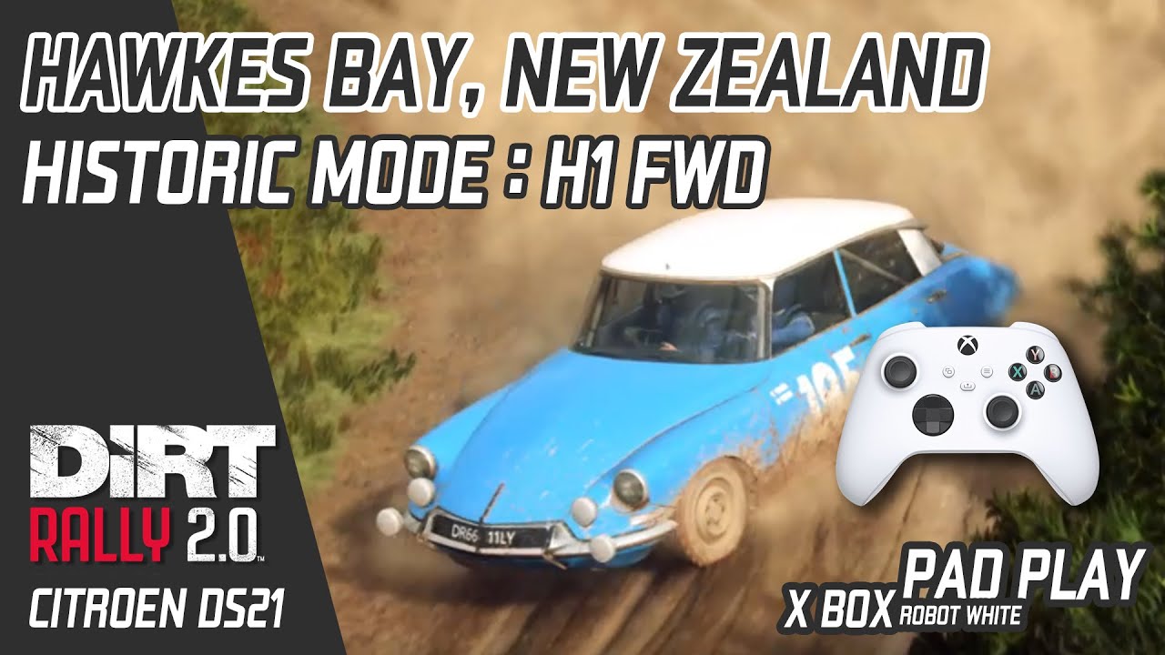 [DiRT Rally 2.0] [더트랠리2.0] 히스토리 모드 H1 FWD 엑박 패드 플레이 - DS21 - YouTube