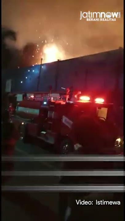 Pasar Bajulmati Banyuwangi Terbakar