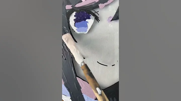 #Anime #Animeglasspainting glass painting丨Sakurajima Mai丨Diy anime glass painting~