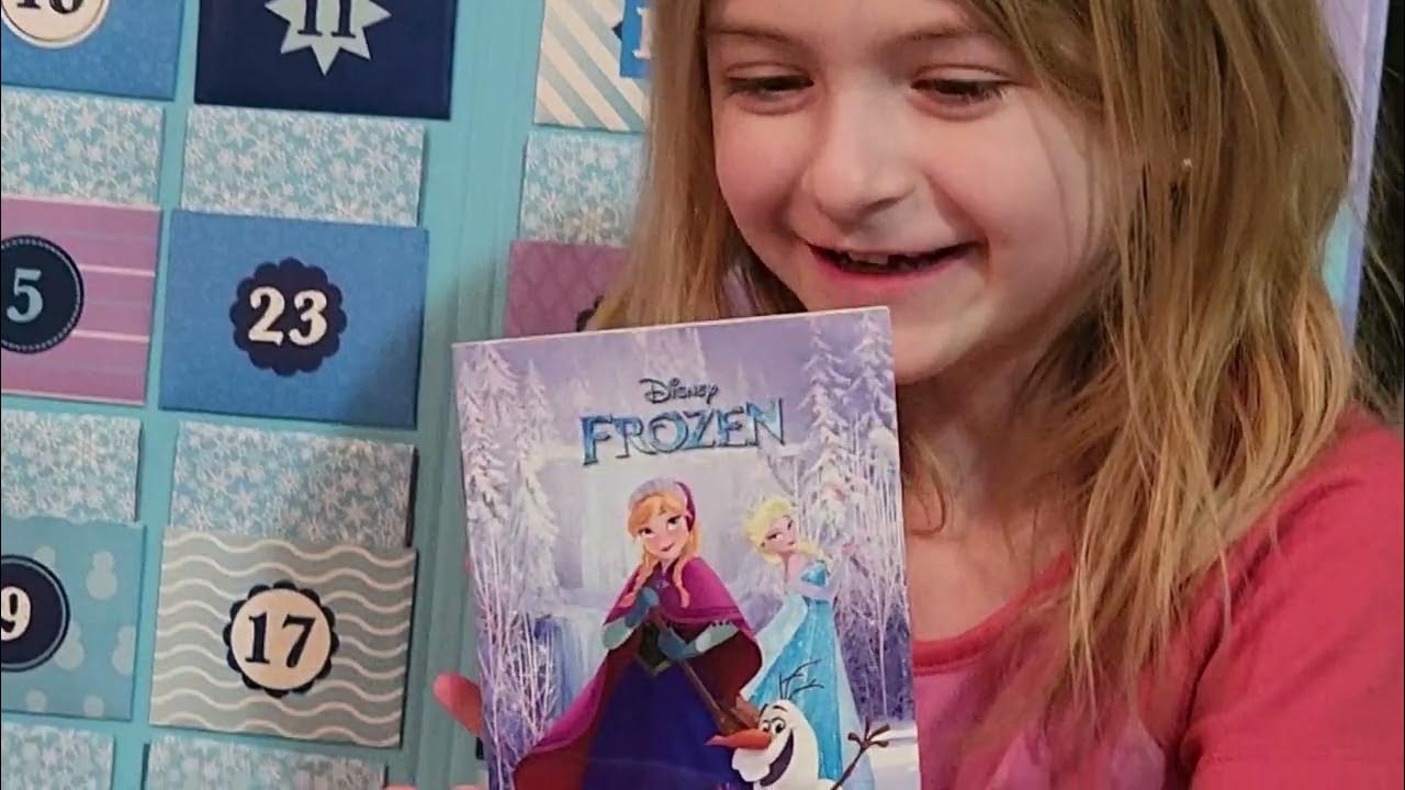 Disney Frozen Christmas Advent Calendar Day 1 with Scarlett YouTube