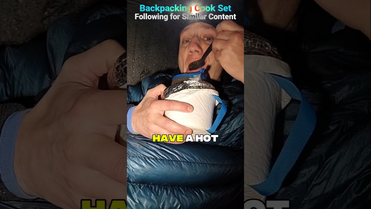 Сверхлегкий походный набор для приготовления пищи 