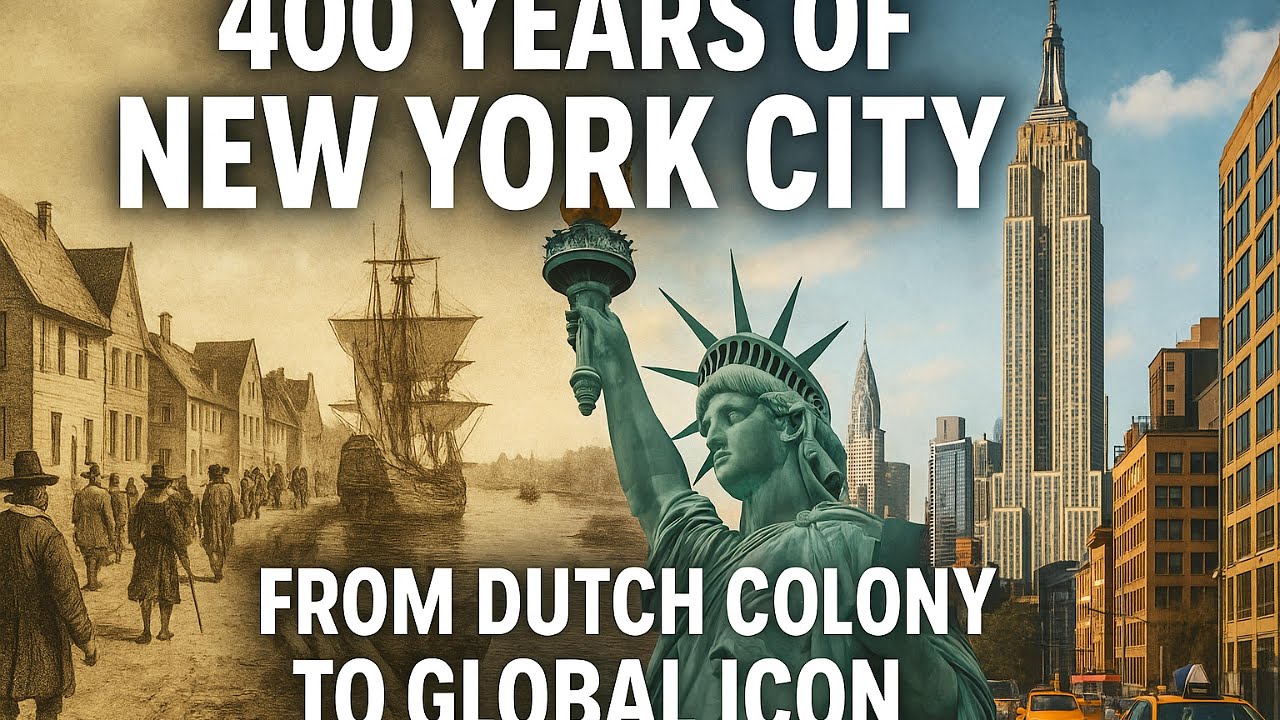 "The Epic Rise of New York City: From Dutch Colony to Global Powerhouse 🌆"