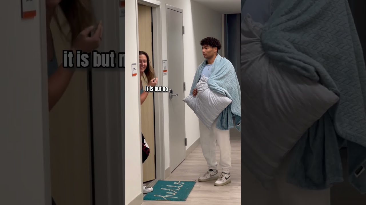 ASKING COLLEGE STUDENTS IF I CAN SLEEP OVER Shorts