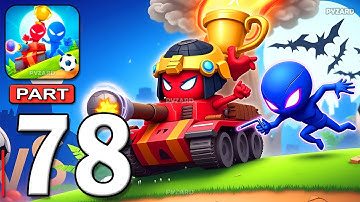 Stickman Party - Gameplay Part 78 - Tournament Mode 1 2 3 4 Players Rancom MiniGames New Update