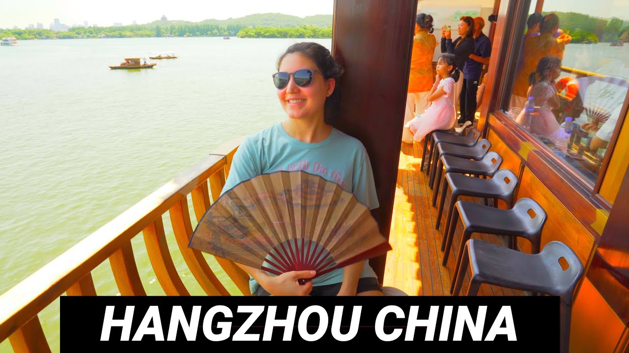 ХАНЧЖОУ, КИТАЙ: Круиз на лодке по Западному озеру